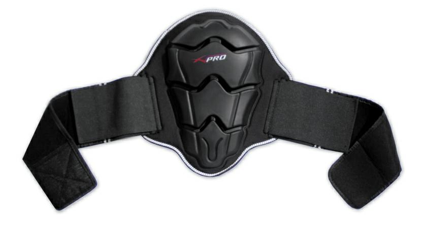 Abbigliamento Moto e Accessori - Paraschiena Protezione Lombare Omologato  Livello 2 Moto Sci Scooter Touring Nero