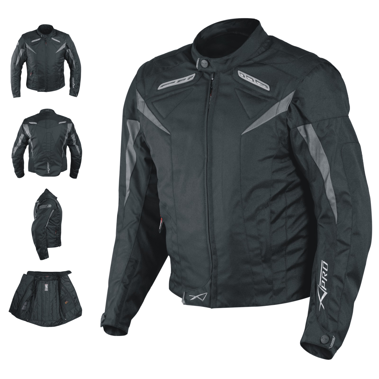 textile biker jackets