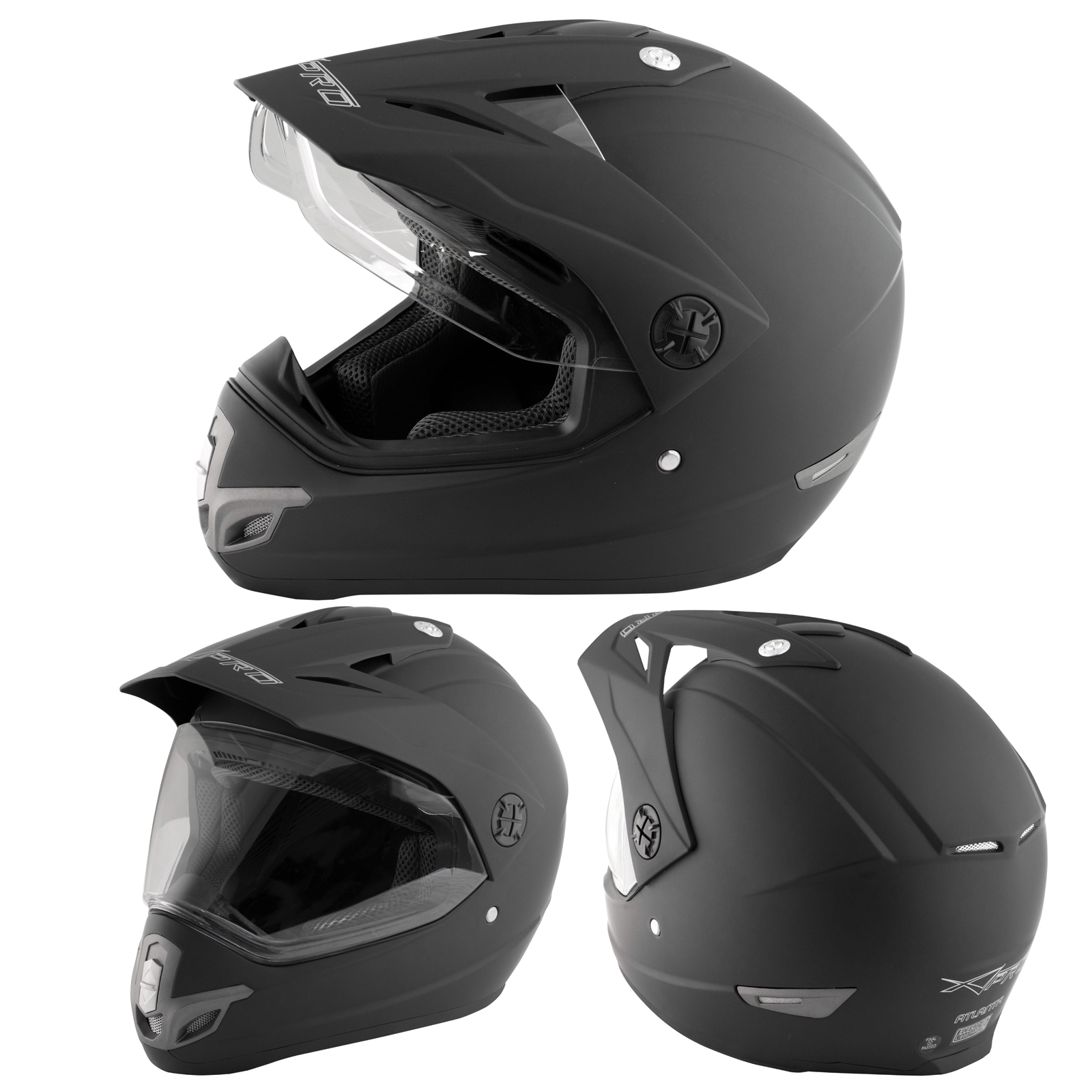 Casque Motocross Moto Enduro Offroad Quad ATV Visière Off Road