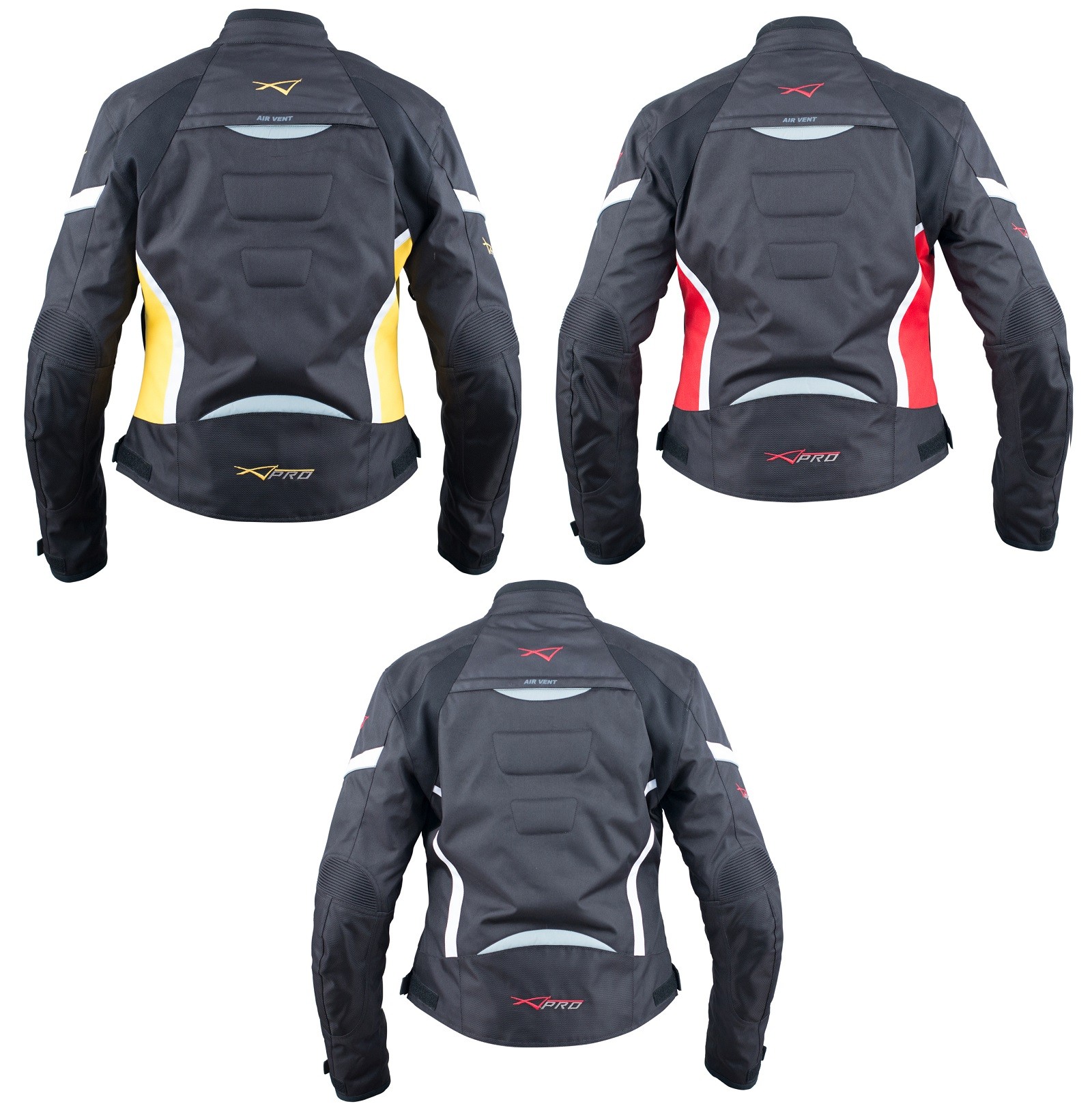 Giubbotto Moto In Tessuto A-Pro Sport Hassen Lady Red Vendita Online 