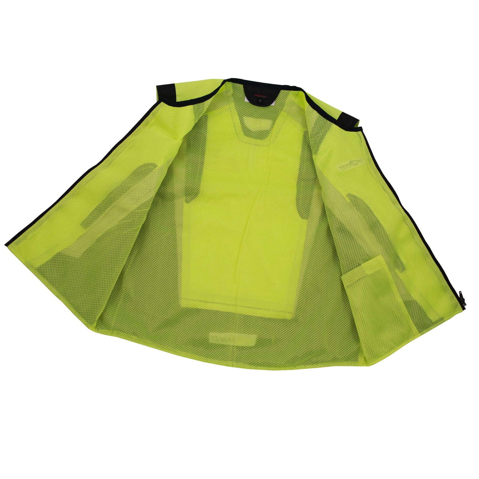 Abbigliamento Moto e Accessori - Gilet Alta Visibilità Cartarinfrangnete  Fluo Sicurezza Moto Auto Bici Fluo