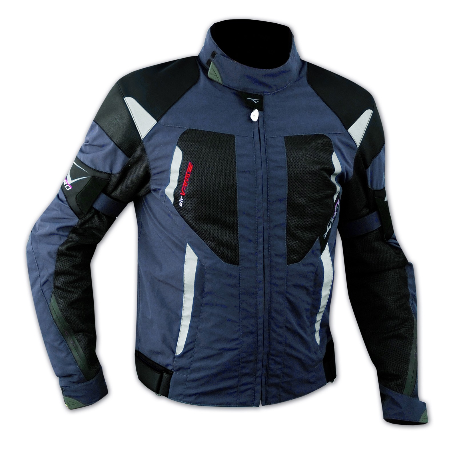 Abbigliamento Moto e Accessori - Giacca Moto Tessuto Cordura Mesh Rete  Traforata Protezioni CE Omologate Blu