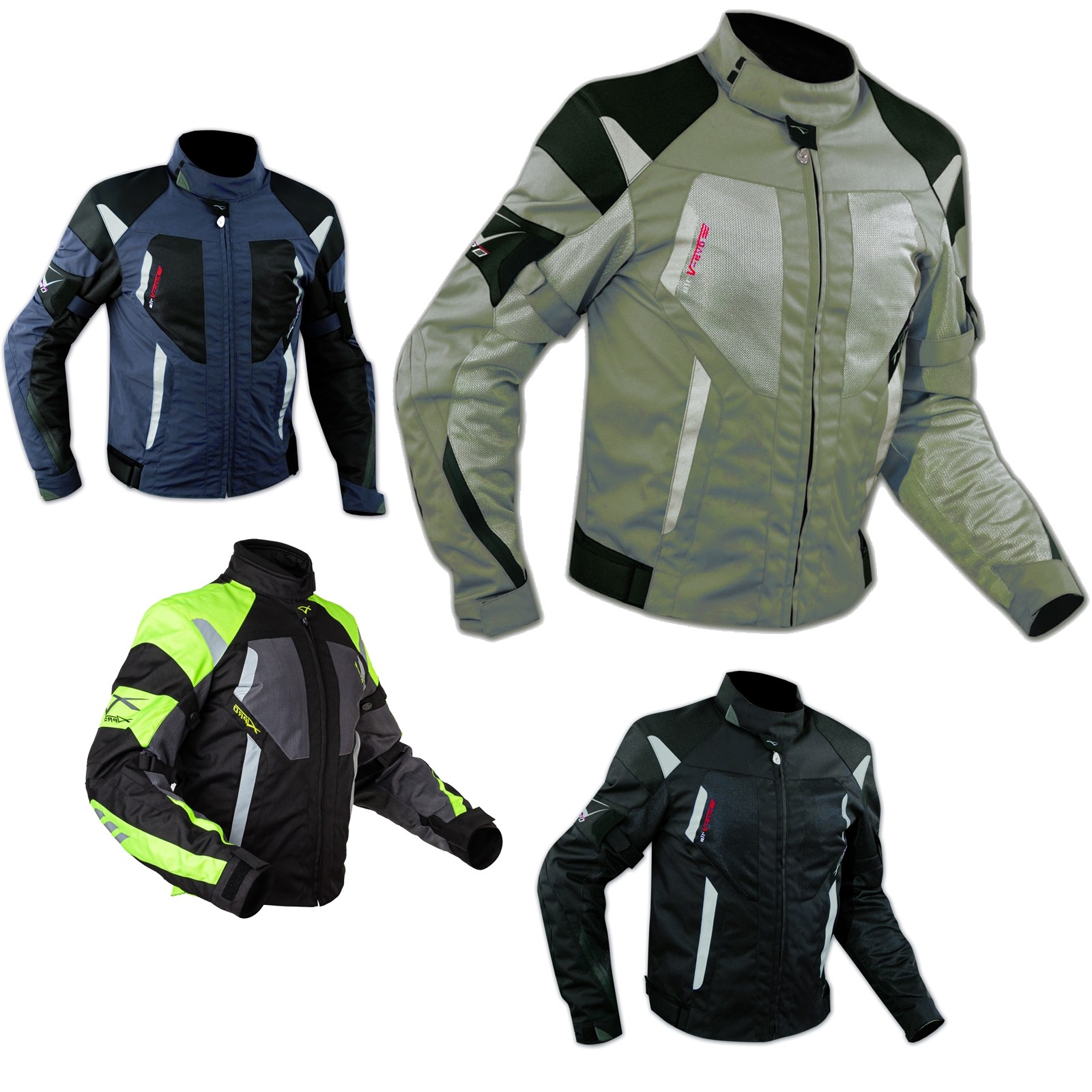 Abbigliamento Moto e Accessori - Giacca Moto Tessuto Cordura Mesh